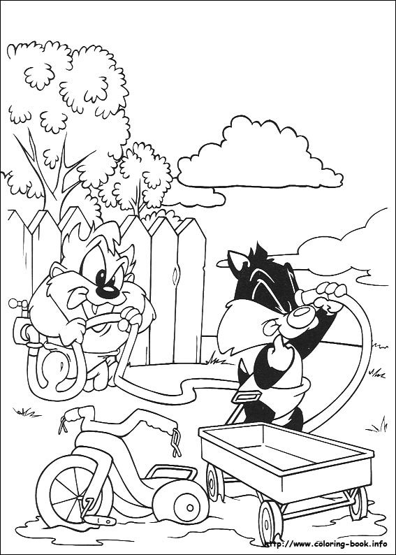 Baby Looney Tunes coloring picture